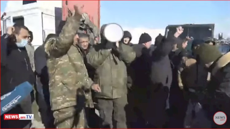    Paşinyanı qovan etirazçılar Gorus merinin azad olunmasını tələb edirlər -   Video