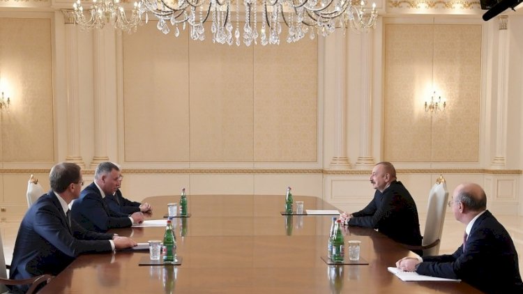    Prezident İlham Əliyev Rusiyanın fövqəladə hallar nazirini qəbul etdi   