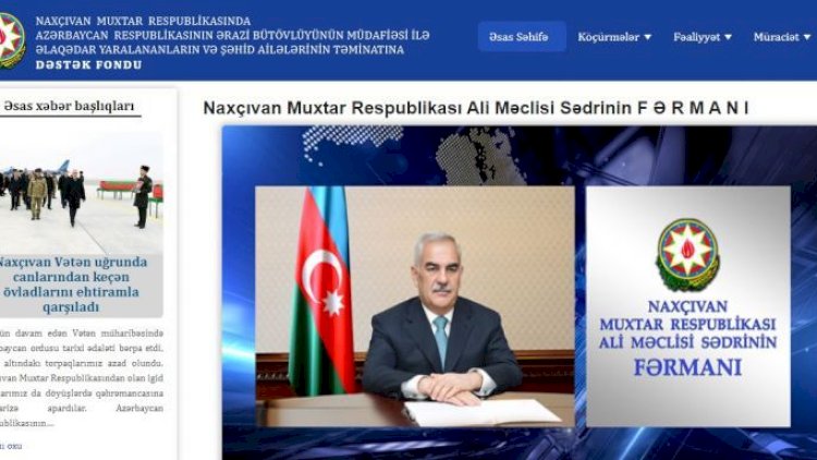    Naxçıvanda yeni sayt yaradılıb   