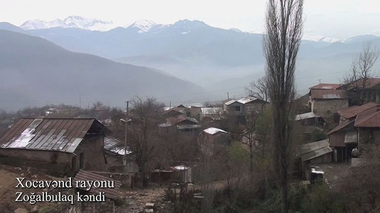    Xocavənd rayonunun Zoğalbulaq kəndindən   VİDEOREPORTAJ