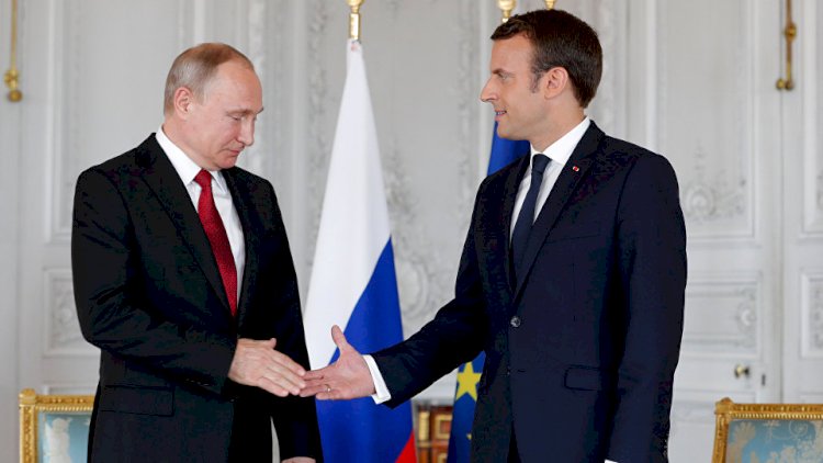    Putin Makronla Qarabağı müzakirə etdi   