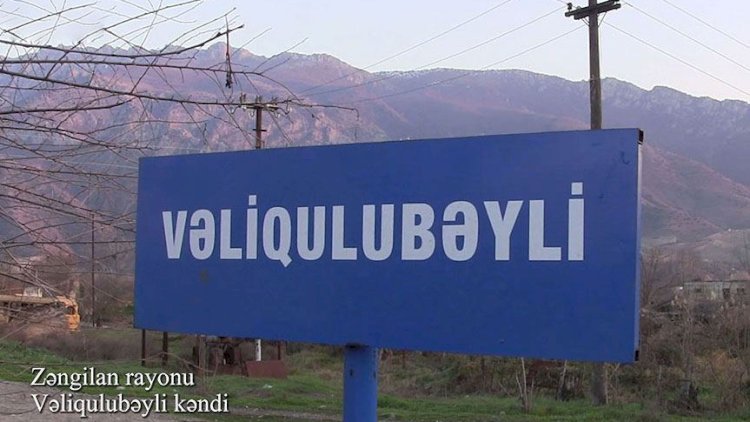    Zəngilan rayonunun Vəliqulubəyli kəndi -   Video