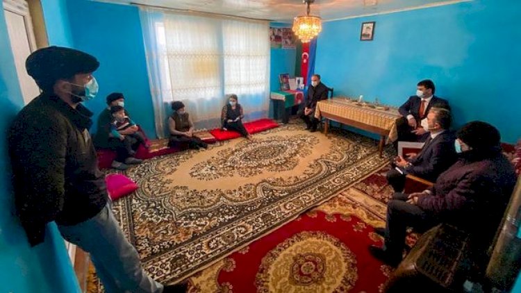    Şəhid Adil Rzayevin ailəsinin sosial vəziyyəti öyrənildi - Fotolar   