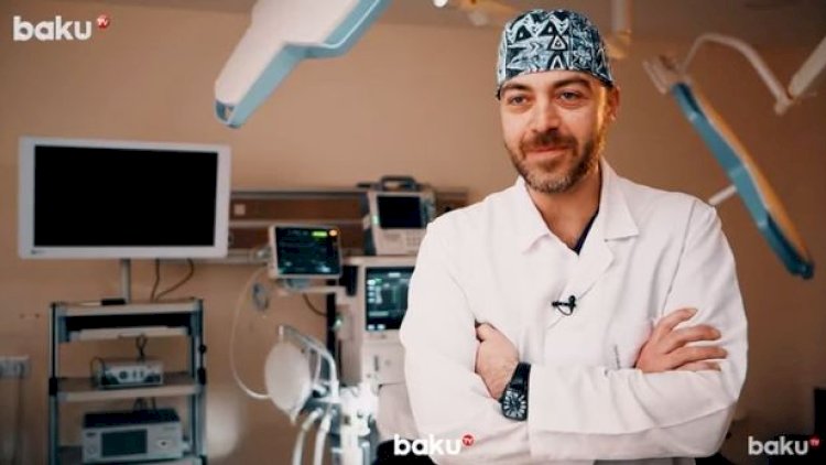    Hərbçilərimizə könüllü yardım edən italyan həkim - Video   