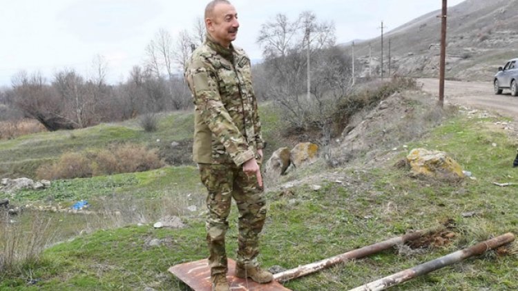    Prezidentlə xanımının növbəti Qarabağ səfərindən   FOTOLAR