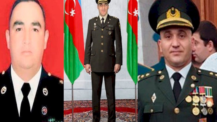    Cəbrayılı azad edib şəhid olan polkovniklər - Fotolar   