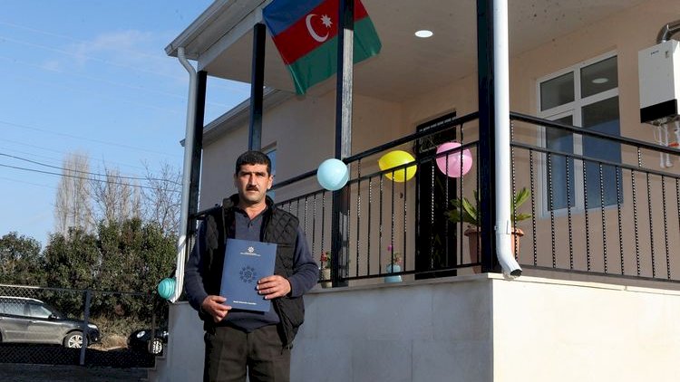    Daha 64 şəhid ailəsi və Qarabağ müharibəsi əlili evlə təmin olundu   