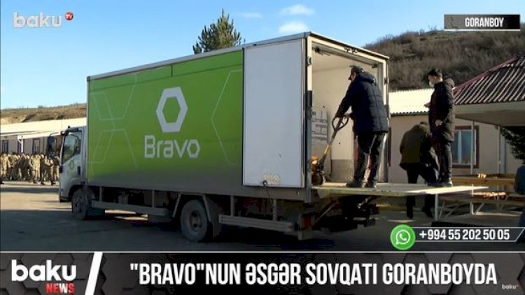    “Bravo”nun əsgər payı Goranboyda - VİDEO   