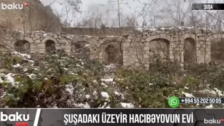    Şuşadakı bu tarixi əhəmiyyətli ev tezliklə bərpa olunacaq -   Video