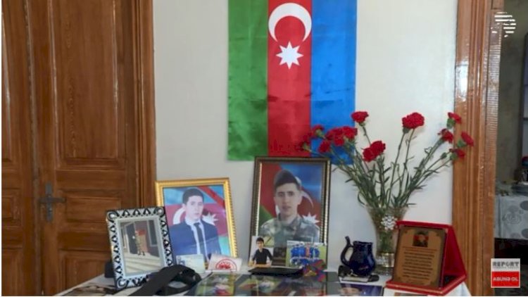    Özü şəhid oldu, qanlı bayrağı zirvəyə sancıldı -   Video