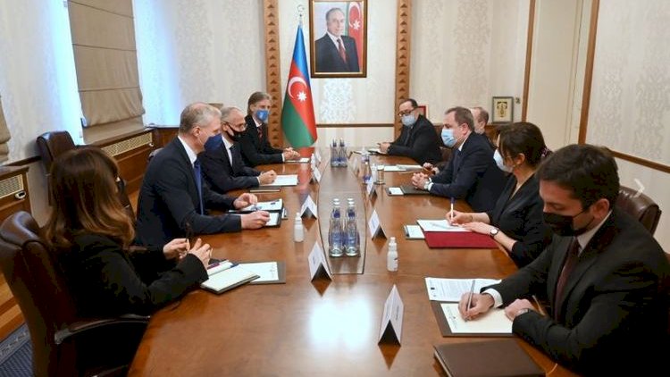    Ceyhun Bayramov BMT, Aİ və Dünya Bankının rəsmiləri ilə görüşdü   