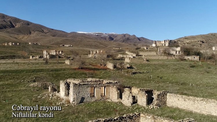    Cəbrayıl rayonunun Niftalılar kəndi - Video   