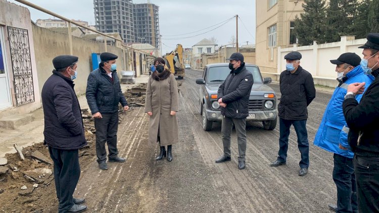    Xırdalanda növbəti küçələrin asfaltlanmasına başlanıldı - Başçı əraziyə gəldi   + Fotolar