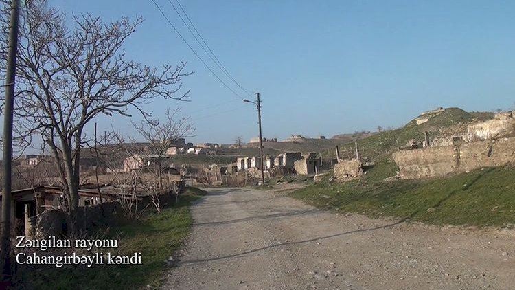    Zəngilan rayonunun Cahangirbəyli kəndindən   VİDEOREPORTAJ