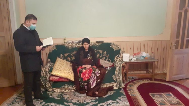    Daha bir şəhid ailəsi Prezidentin aylıq təqaüdü ilə təmin olunacaq -   Foto