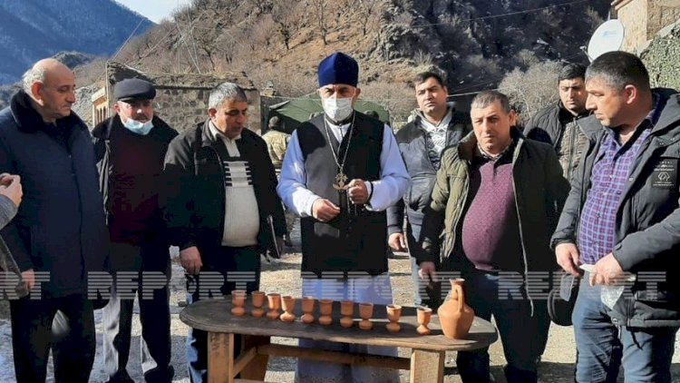    Udinlər növbəti dəfə Kəlbəcərdəki Xudavəng monastırında olublar - Fotolar   