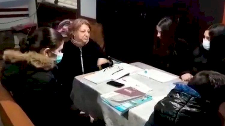    Tərtərdə polis müəllimi belə cərimələdi - Video   