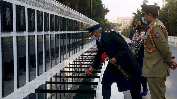    Pakistan HHQ-nin nümayəndə heyəti Azərbaycanda səfərdədir - Fotolar   
