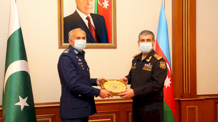    Zakir Həsənov Pakistanın HHQ-nin nümayəndə heyəti ilə görüşüb - Foto   