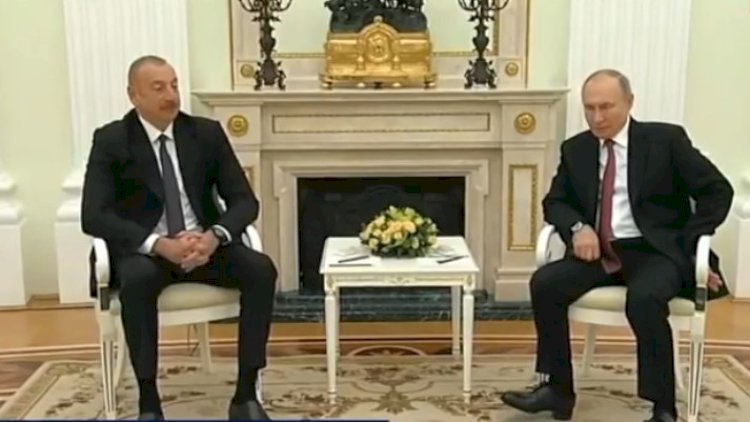    Putinlə İlham Əliyev arasında görüş keçirilir - Video   