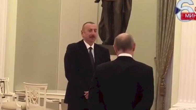    Paşinyanı gözləyən Putinlə İlham Əliyev arasında maraqlı dialoq   - Video
