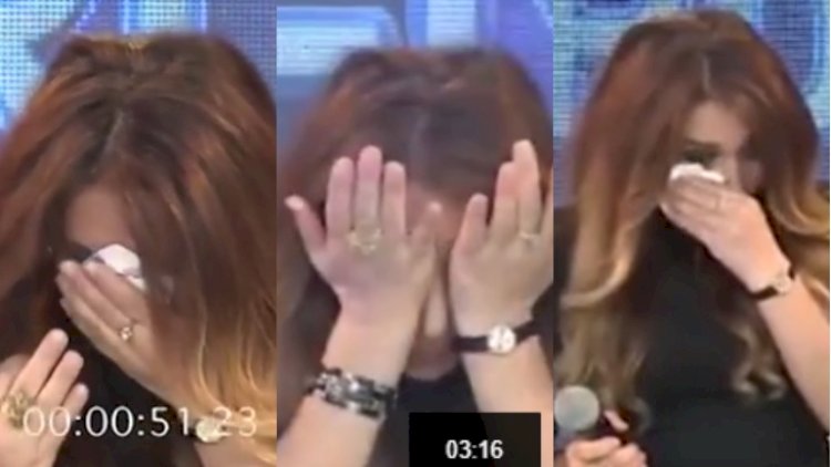    Canlı efirdə Elnarənin ürəyi getdi   - Video