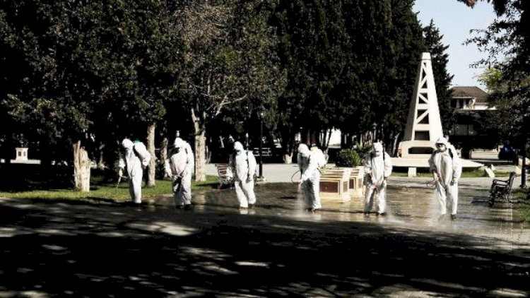   Bakıda 554 küçə dezinfeksiya edildi   - Fotolar