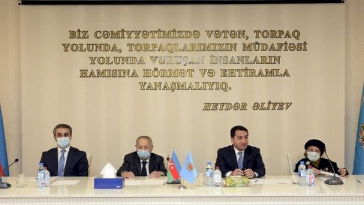    Hikmət Hacıyev Respublika Veteranlar Təşkilatının Rəyasət Heyətinin iclasında iştirak etdi   - Fotolar