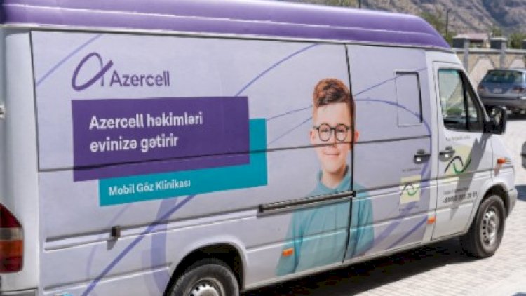    Azercell-in Mobil Göz və Mobil Diş Klinikaları ötən ilyüzlərlə insana təmənnasız tibbi xidmət göstərib!   
