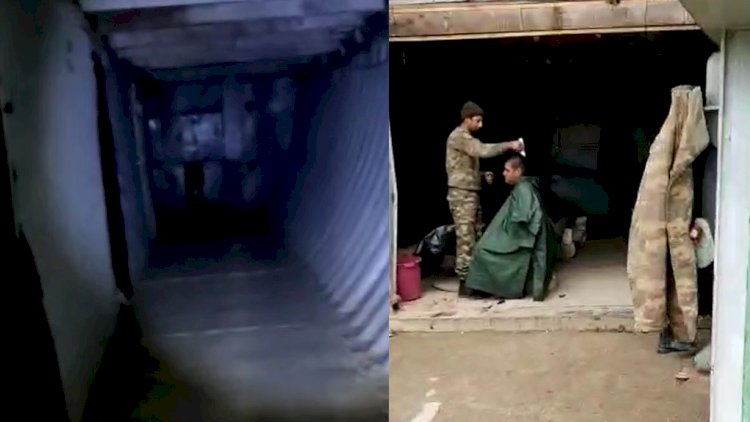    Ermənilərin 3 mərtəbəli bunkeri üzə çıxdı - Video   