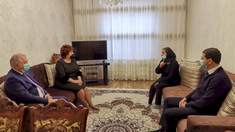    İcra başçısı şəhidin evində   - Fotolar