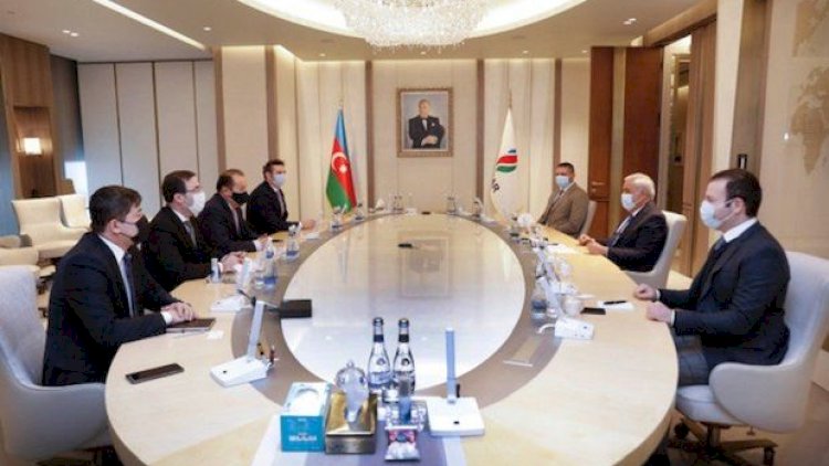    SOCAR-da Türk Şurası üzvləri ilə görüş oldu   - Foto