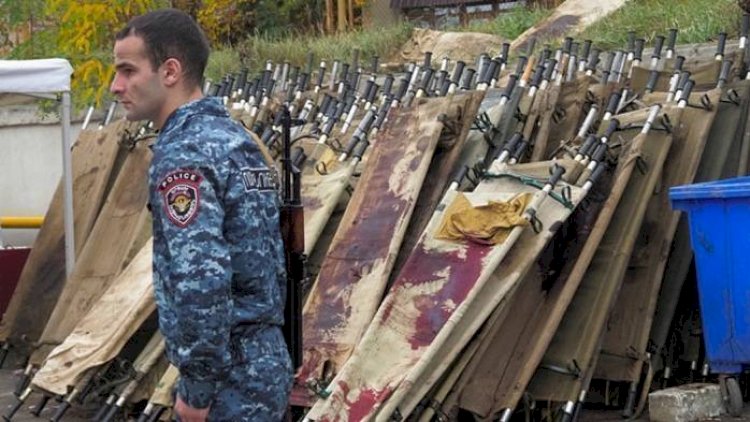    Ermənilərin axtarış qrupu minaya düşdü:   Yaralılar var