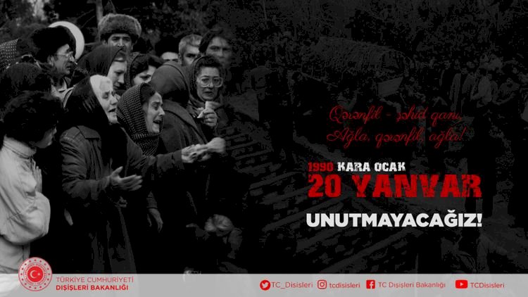   Şəhid olan azərbaycanlı qardaşlarımızı rəhmətlə anırıq - Türkiyə XİN   
