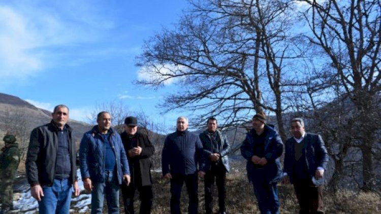    Ermənilərin yaşadığı kənddən keçən deputat:   “Mesaj verdik ki...“