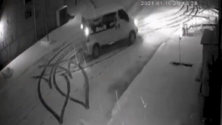    “Avtoş“ qarlı havada sevgilisinə belə sürpriz etdi   - Video