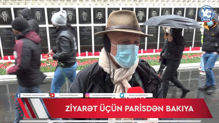    Reza Deqati Şəhidlər Xiyabanını ziyarət edib -   Video