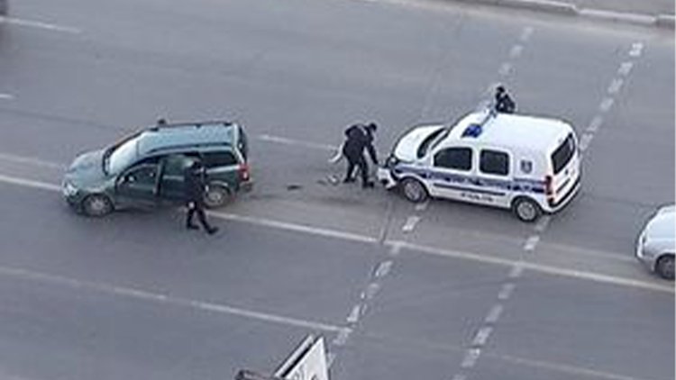    Bakıda polis maşını “Opel”lə toqquşdu   