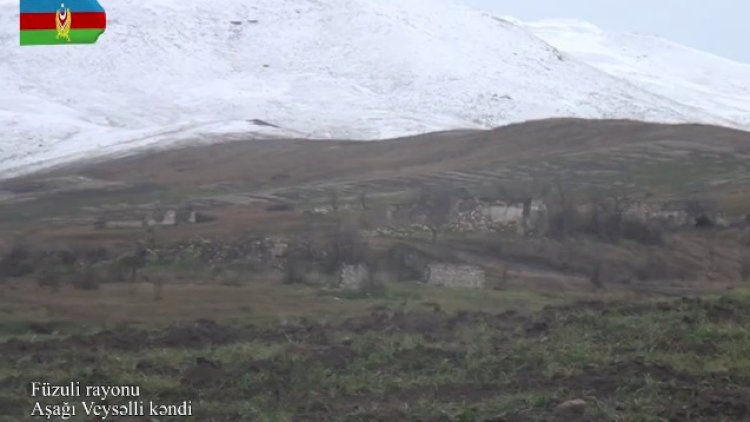    Füzulinin Aşağı Veysəlli kəndinin   VİDEOGÖRÜNTÜSÜ