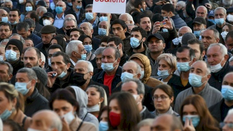    Yerevanda Paşinyan əleyhinə aksiya keçirilir   