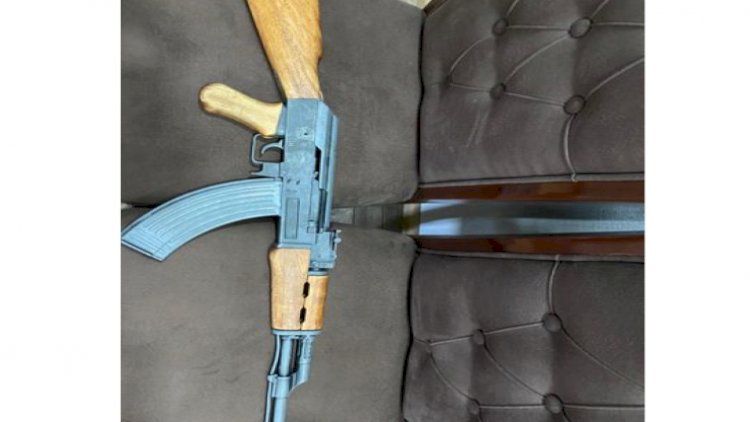    Bakıda narkotacirin evindən silah tapıldı   - Fotolar