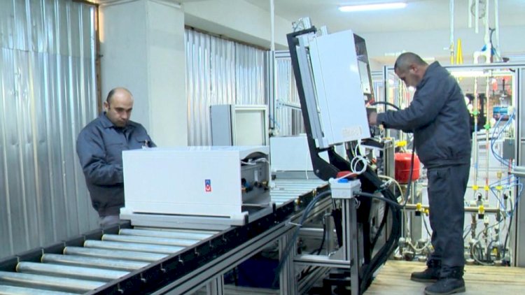    Naxçıvanda kombi istehsalına başlanıldı   
