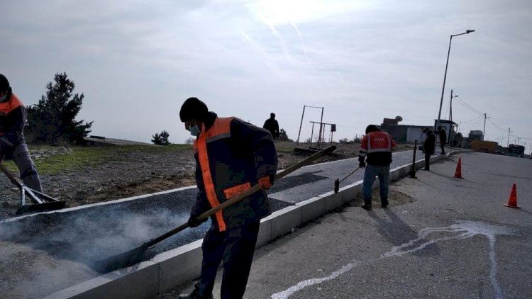    Suraxanıda abadlıq işləri davam etdirilir   - Fotolar