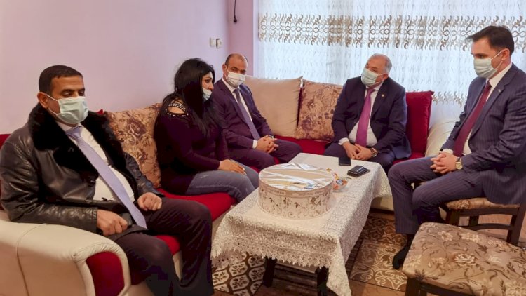    İcra başçısı şəhidin ad günündə ailəsini tək qoymadı   - Fotolar