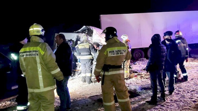    Rusiyada ağır yol qəzası:   10 ölü, 14 yaralı