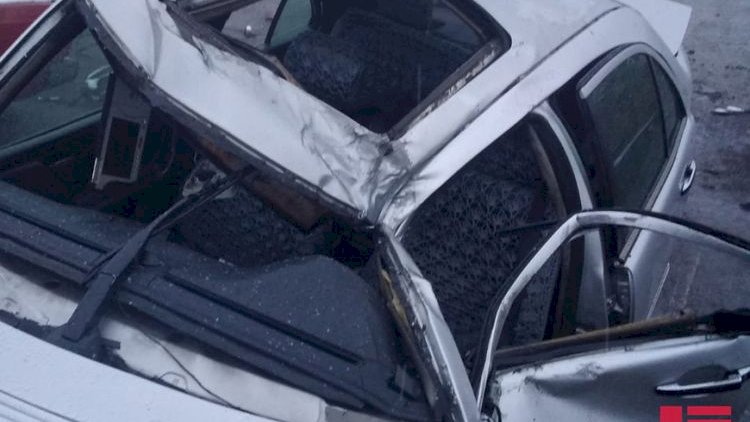    İsmayıllıda avtomobil aşdı, 5 nəfər xəsarət aldı - Fotolar   
