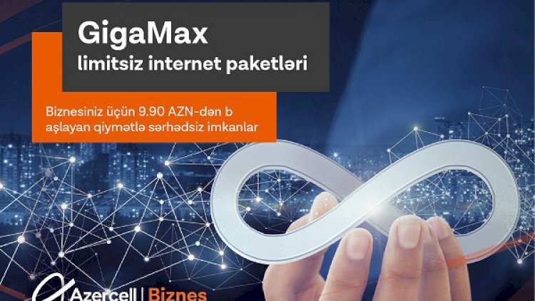    Biznes korporativ müştərilər üçün yeni limitsiz internet    