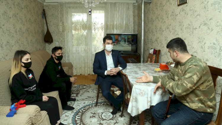    Partiya fəalları Gənclər Gününü qazilərlə birlikdə qeyd ediblər -   Fotolar