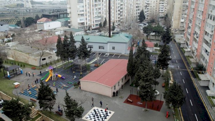    Abadlaşdırılan növbəti həyət istifadəyə verilib   