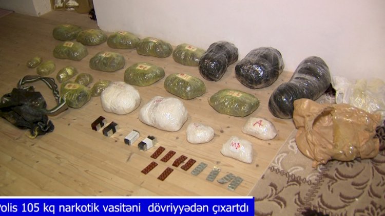    Polis əməliyyat keçirdi - 105 kq narkotik dövriyyədən çıxarıldı   